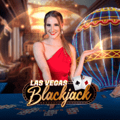 Las Vegas Blackjack dealer on Hawk Live